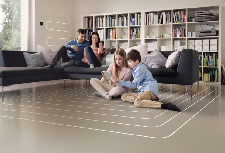 Plancher chauffant éligible - Guiraud