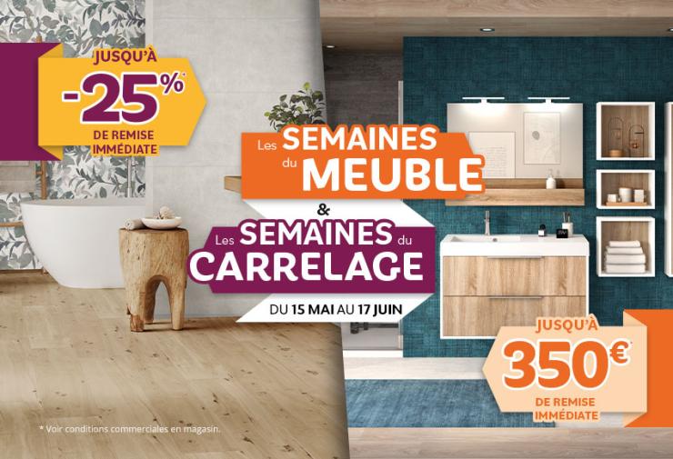 Retrouvez les Semaines du Meuble et du Carrelage chez Guiraud | Guiraud